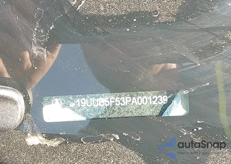 2023 Acura Tlx A-Spec Package из США, поврежденный, VIN 19UUB5F53PA001239